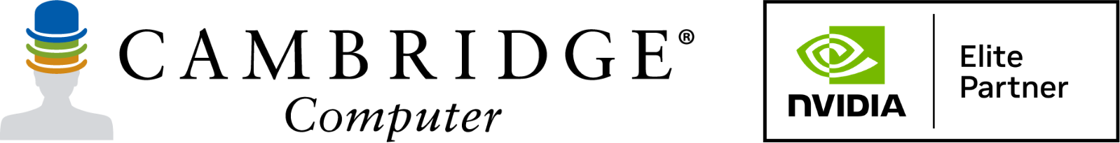 cambridge logo and nvidia logo